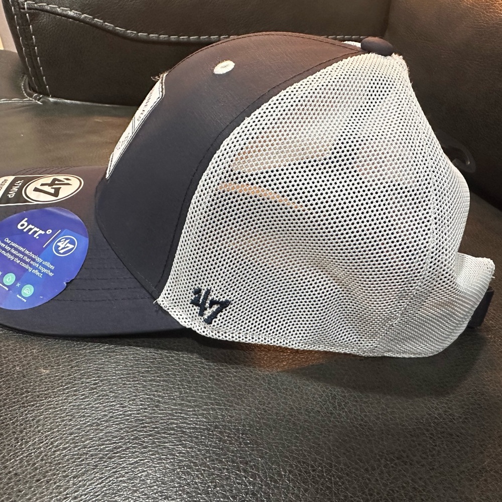 Seattle Mariners ‘47 Adjustable MVP Mesh Hat Cap Navy OSFM MLB - Picture 2 of 5